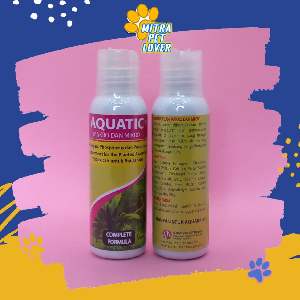 PUPUK AQUATIC SPRAY TANAMAN 120 ML SUPLEMEN UNTUK PENYUBUR DAUN PERAWATAN AKAR DAN BUNGA PET ANIMAL AND PLANT HEALTHCARE AND VETERINARY TAMASINDO OBAT PERAWATAN KESEHATAN DAN VITAMIN TERNAK HEWAN BINATANG PELIHARAAN TANAMAN HIAS MITRAPETLOVER