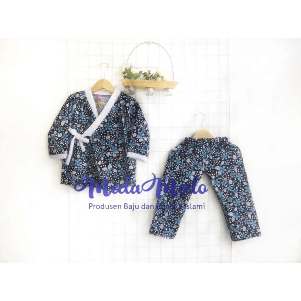 COD ONE SET AKIRA BAHAN KATUN JEPANG | ONE SET ANAK MOTIF | SETELAN BAJU ANAK PEREMPUAN