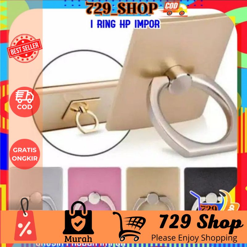 Pop Sochet i ring HP / Penyangga HP Impor Best Seller