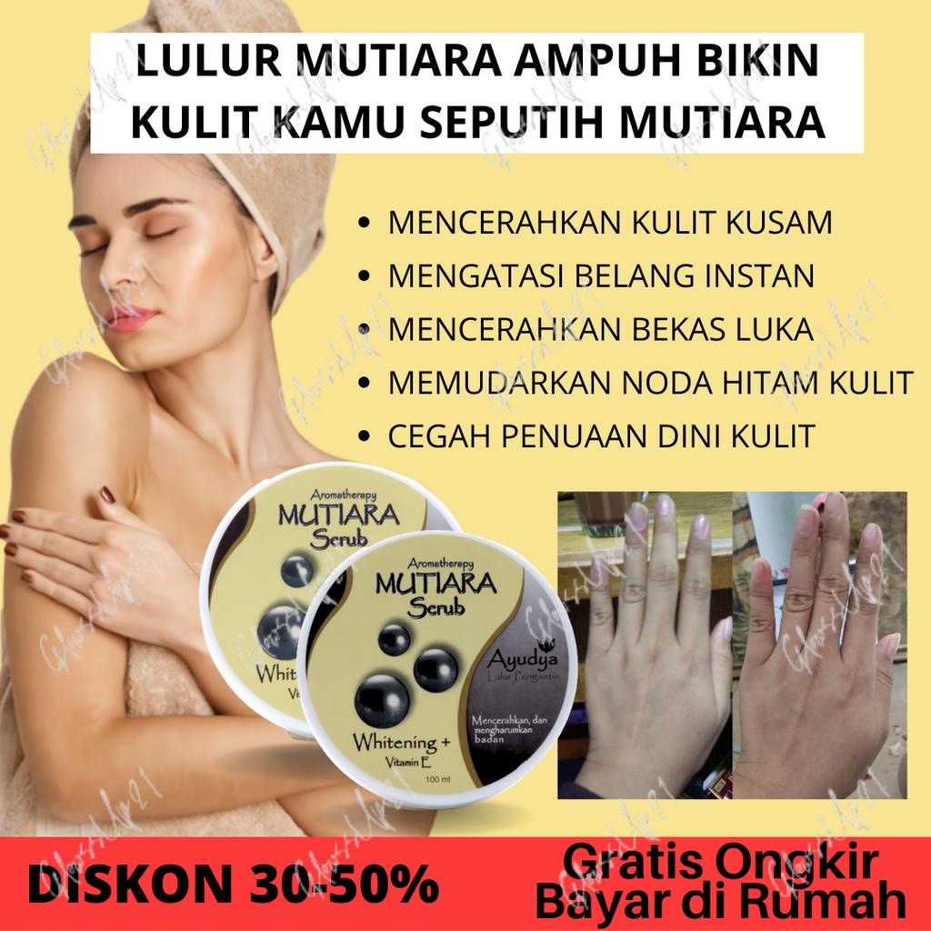 Ayudya Lulur Pengantin Mutiara + Vitamin E 100 Travel Size