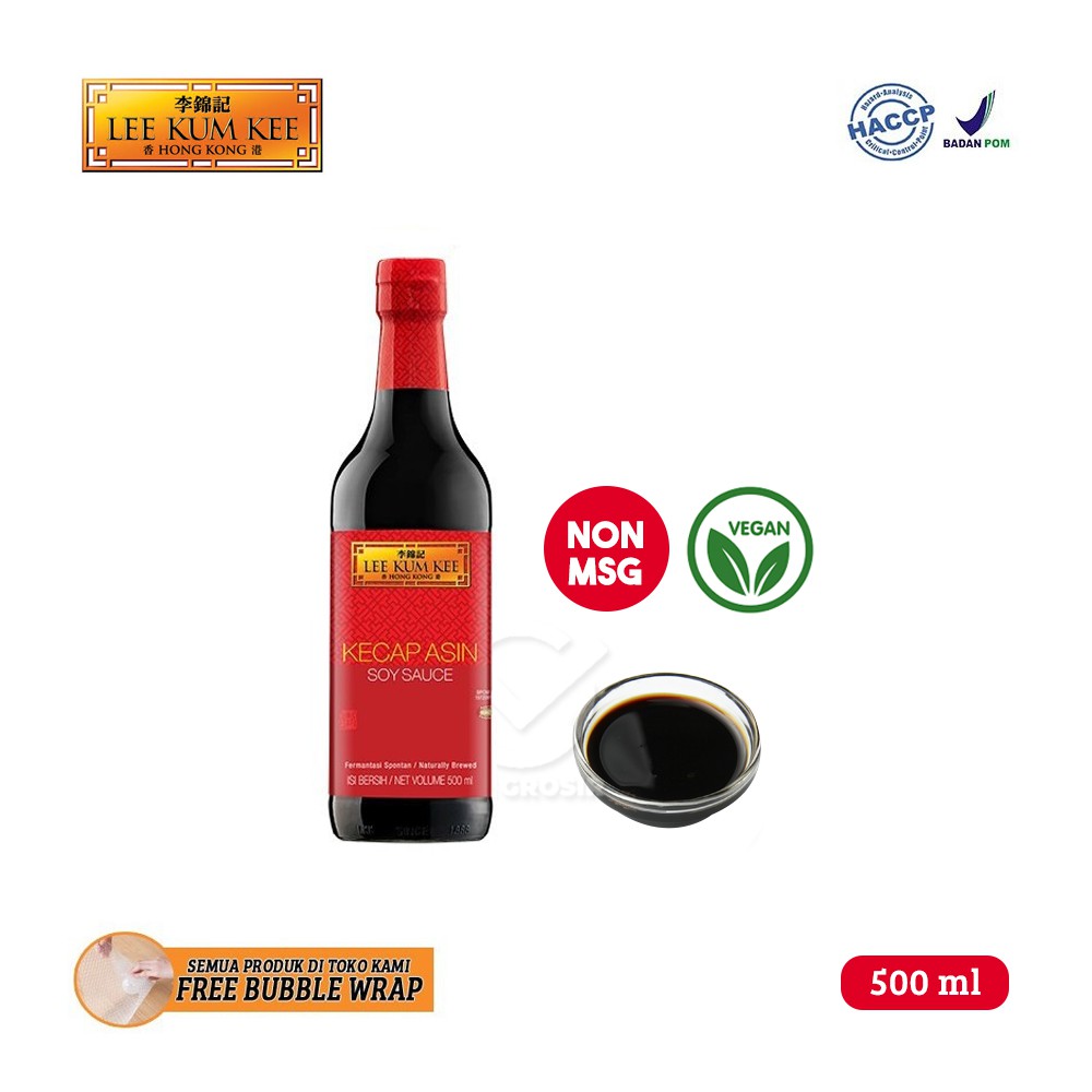 

Lee Kum Kee Soy Sauce / Kecap Asin Kacang Kedelai (500 ml)