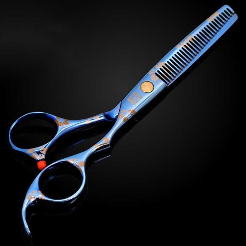 Gunting Sasak Salon Rambut Model Sakura 6 Inch YZ01