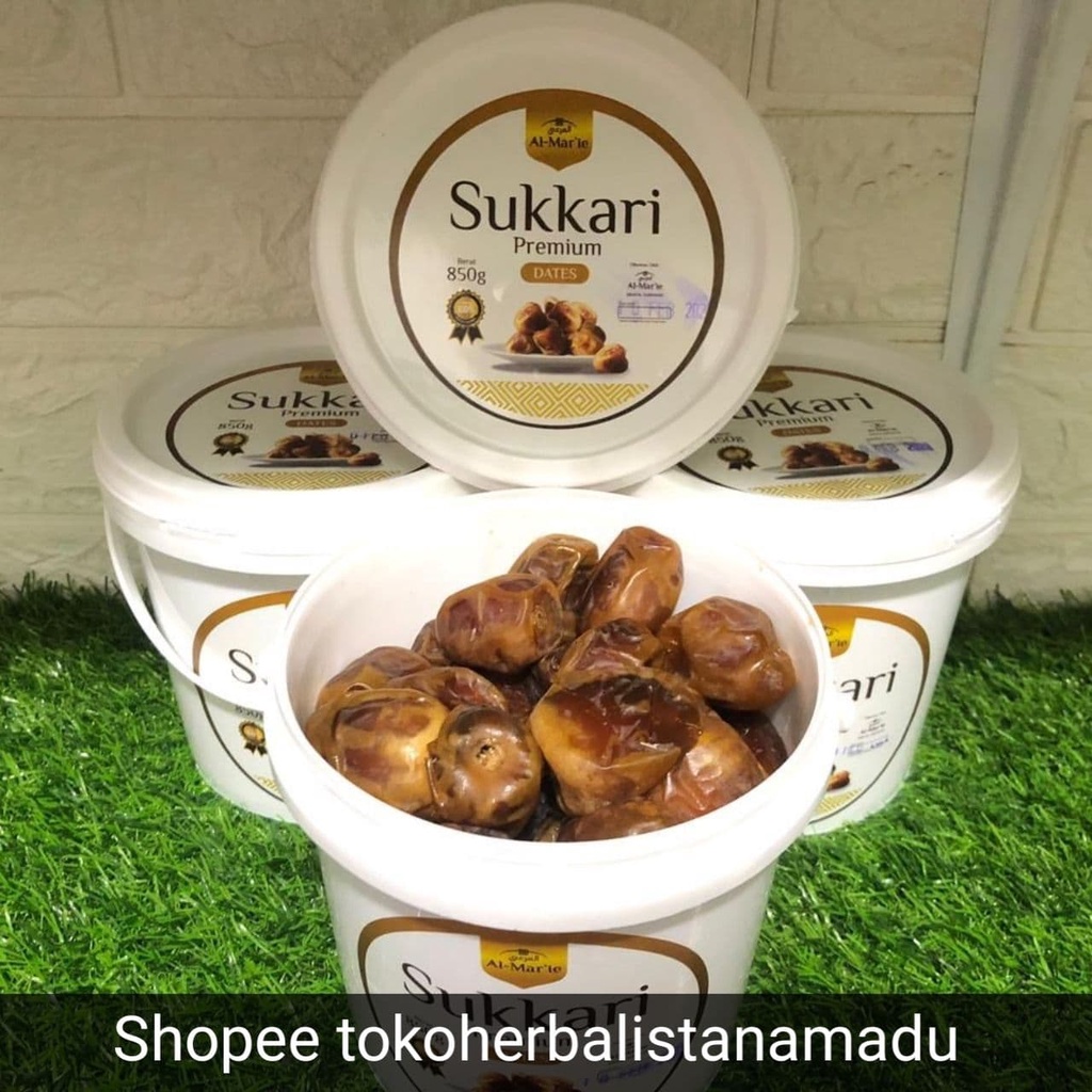 

KURMA SUKKARI PREMIUM KEMASAN EMBER 850GRAM