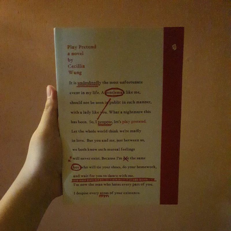 NOVEL PLAY PRETEND - CECILLIA WANG