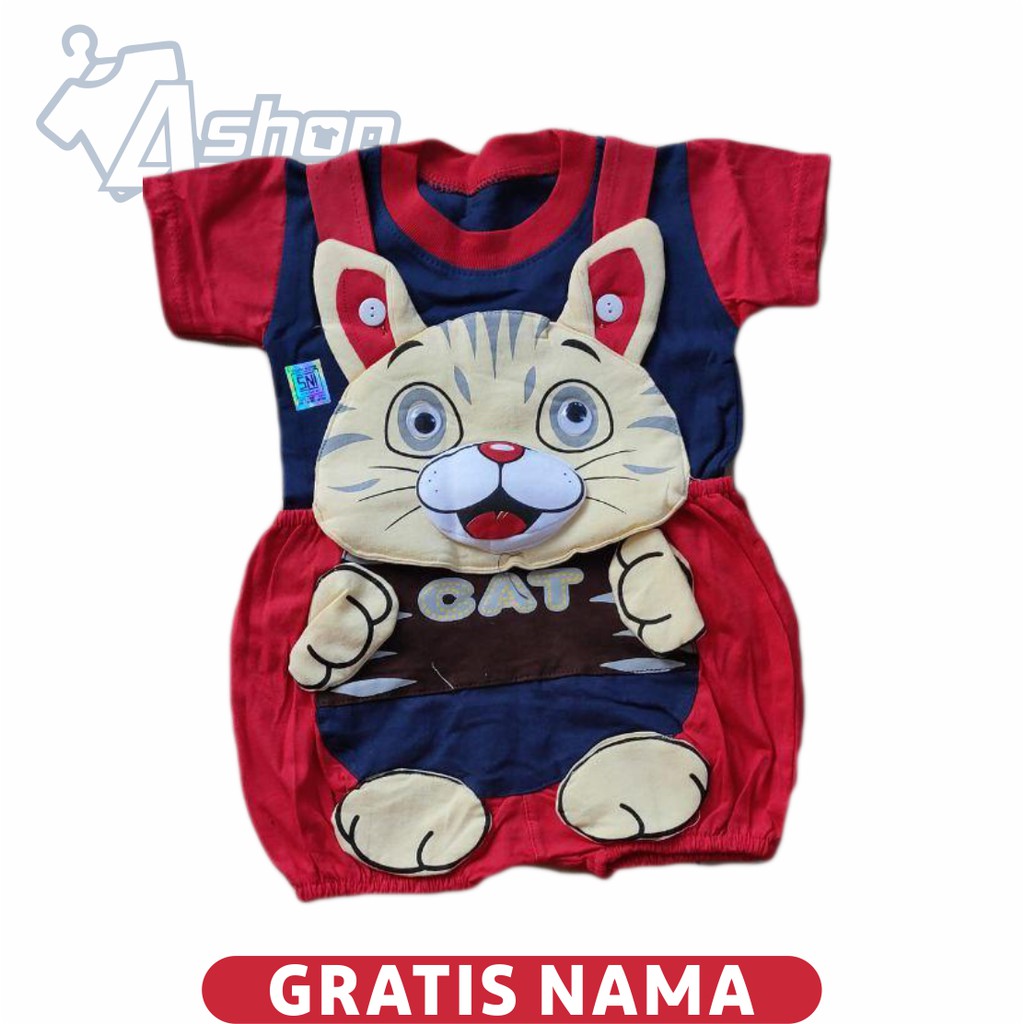 Jumper Bayi Premium SNI Motif Kucing