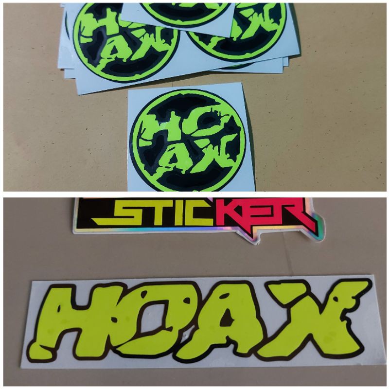 STICKER HOAX CUTTING STABILO