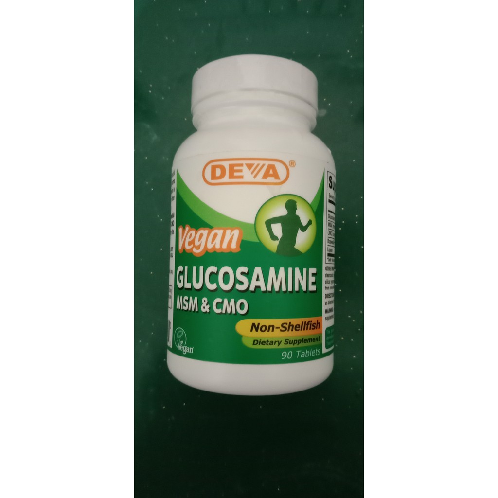 Deva Vegan Glucosamine MSM & CMO