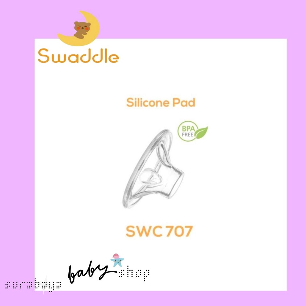 SWADDLE BANTALAN SILICONE / AKSESORIS BREAST PUMP / SILICONE PAD - SWC 707 / 711100