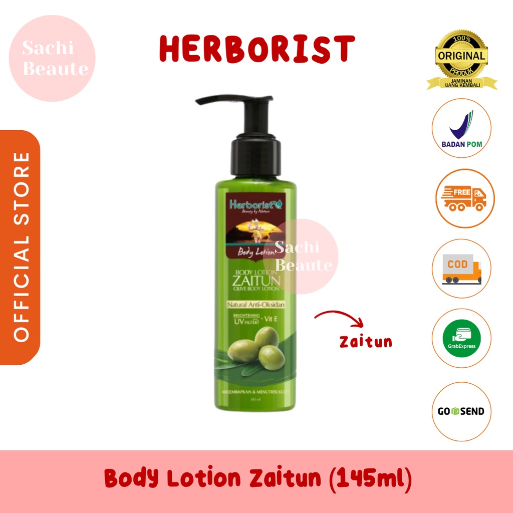 Herborist Body Lotion Zaitun 145ml