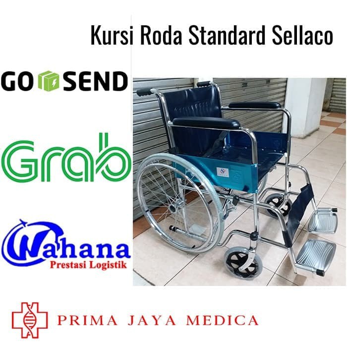 Kursi Roda Standar Sellaco. Kursi Roda Standar Rumah Sakit