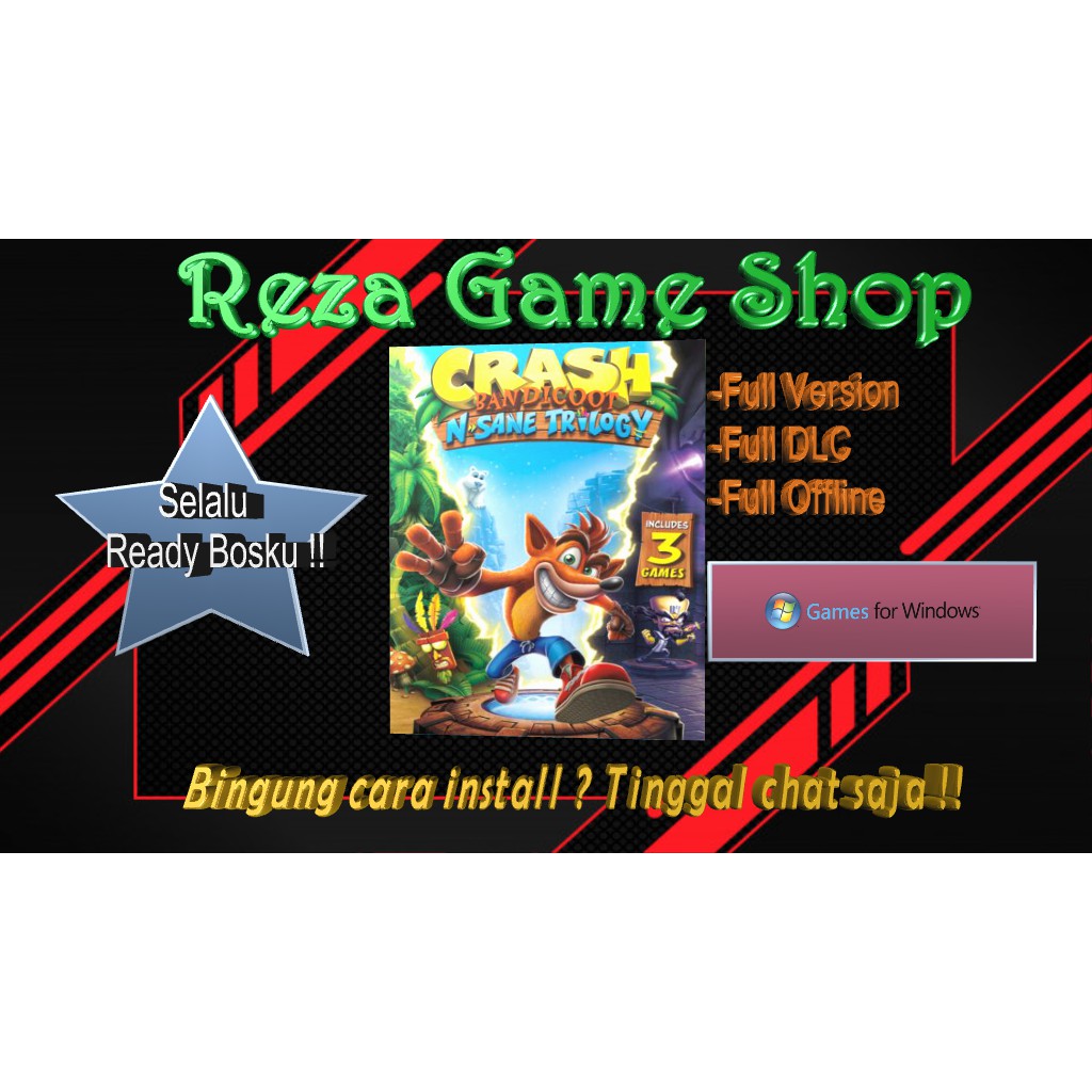 Crash Bandicoot N. Sane Trilogy Full DVD