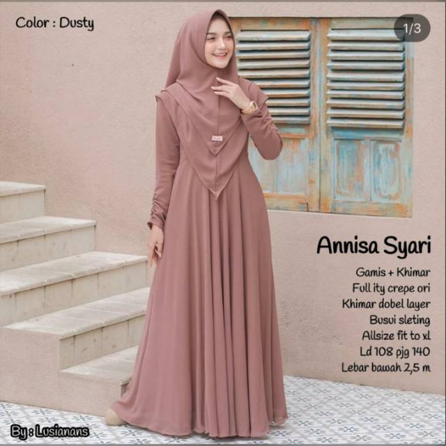 Annisa syar'i by Lusianans