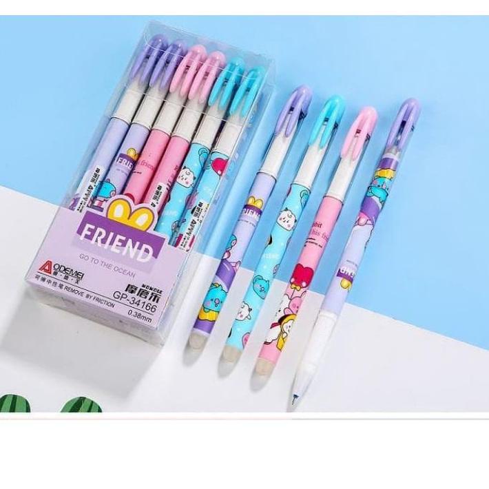 

Miliki pen bisa dihapus gel Aodemei isi12 pcs