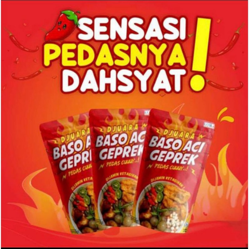 

baso aci geprek juara sami raos