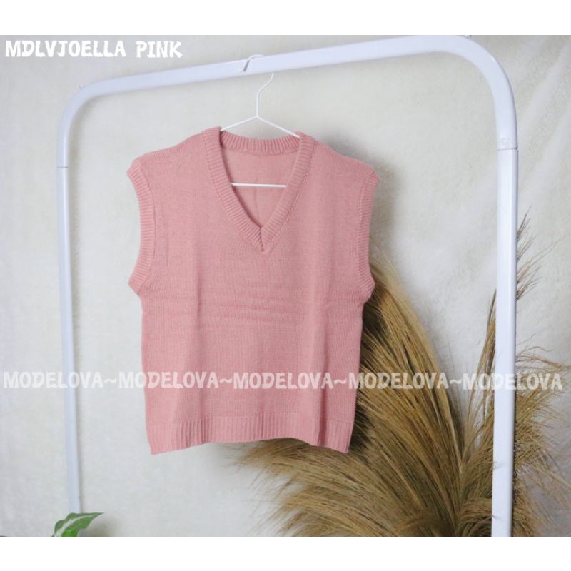 MDLV~ BAJU RAJUT ROMPI JOELLA // ROMPI RAJUT CEWEK // FASHION WANITA