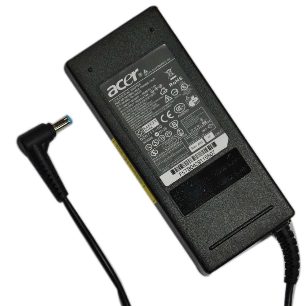 ACER194745517PKP | ADAPTOR LAPTOP ACER 19V 4.74A DC (5.5*1.7) PANJANG . KABEL POWER