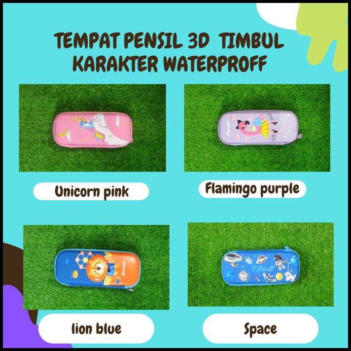 

Force | Kotak Pensil 3D Timbul Tempat Pensil Anak Laki/Perempuan Waterproff