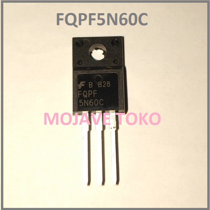 FQPF5N60C N-Ch MOSFET 5A 600V High Quality