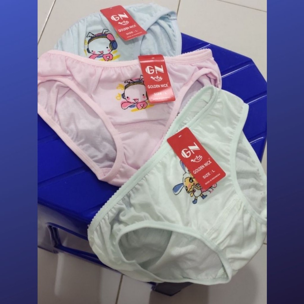 Celana Dalam Anak Perempuan CD Anak Perempuan Golden Nick Underwear Anak Cewe