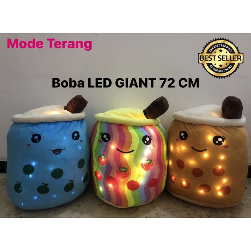 BONEKA BOBA LED UKURAN GIANT MURAH MERIAH