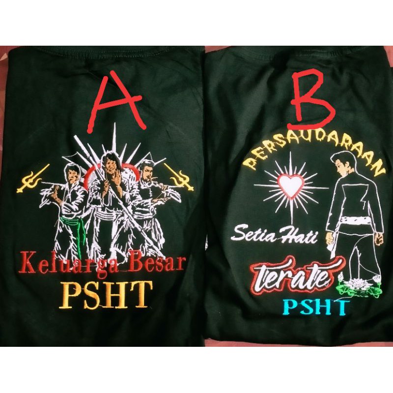 kaos PSHT bordir