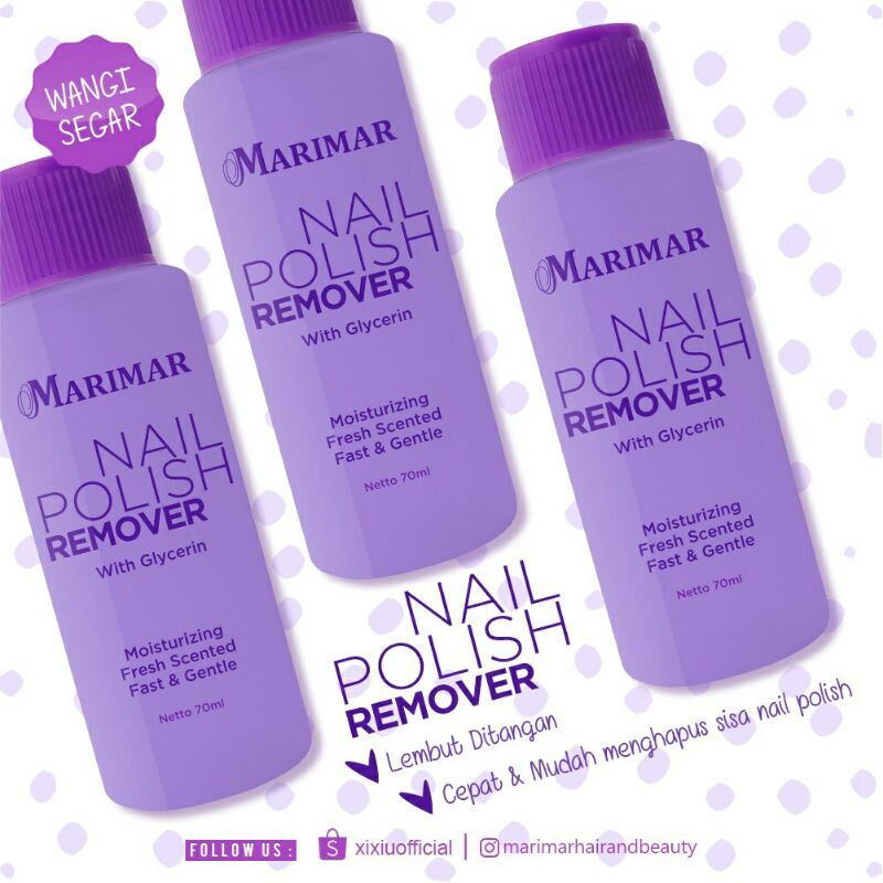 Marimar Nail Polish Remover (Penghapus Kutex)