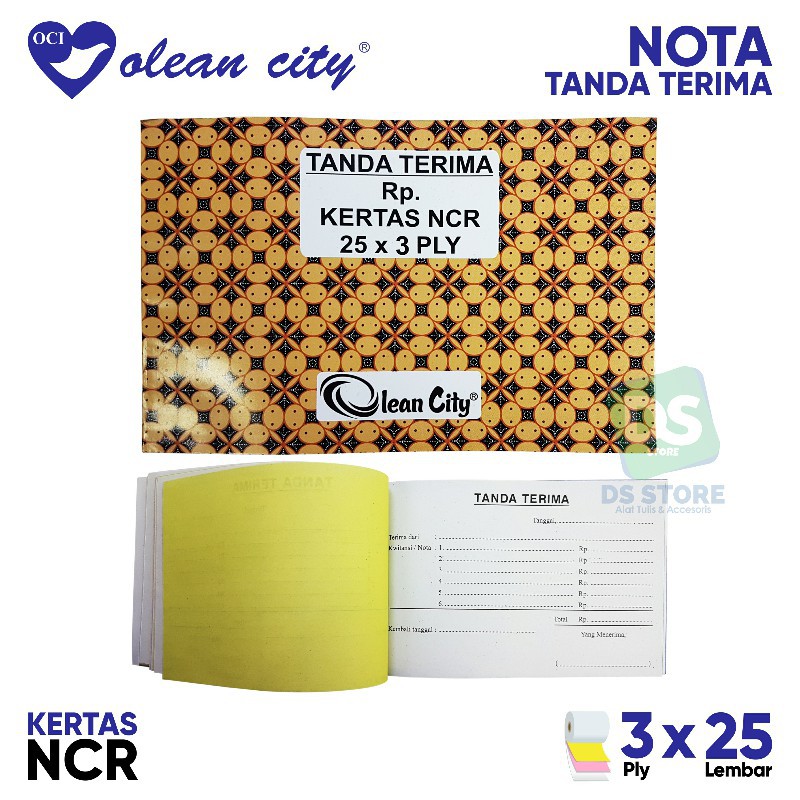 

NOTA TANDA TERIMA OLEANCITY