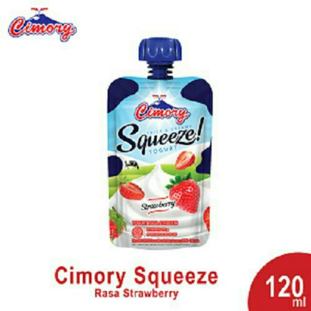 

CIMORY SQUEEZE YOGURT 120g RASA STRAWBERRY/PCS