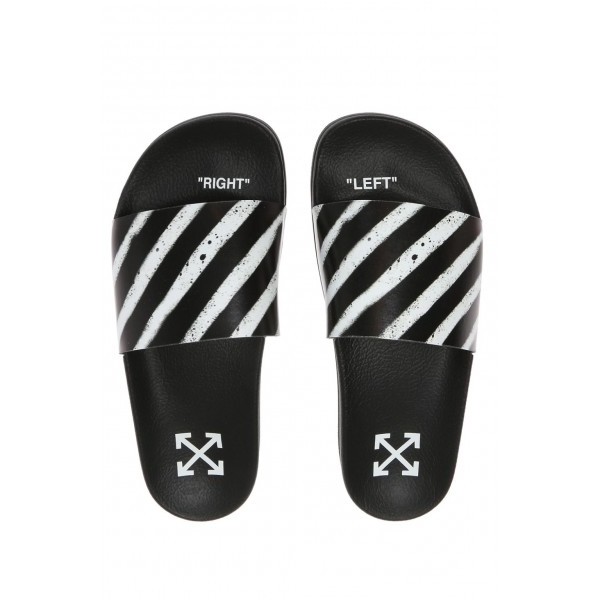 black white slides