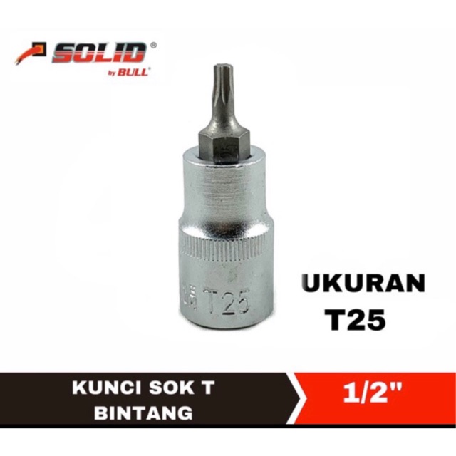 Kunci Sok Bintang Kunci Shock Bintang Solid T25