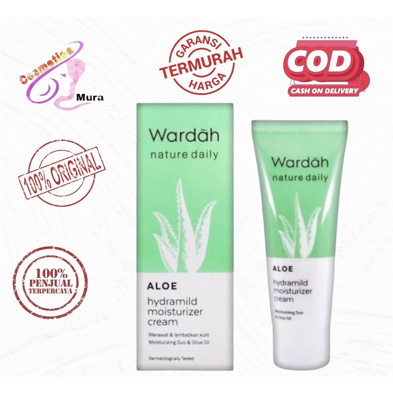 WARDAH NATURE DAILY ALOE HYDRAMILD MOISTURIZER CREAM