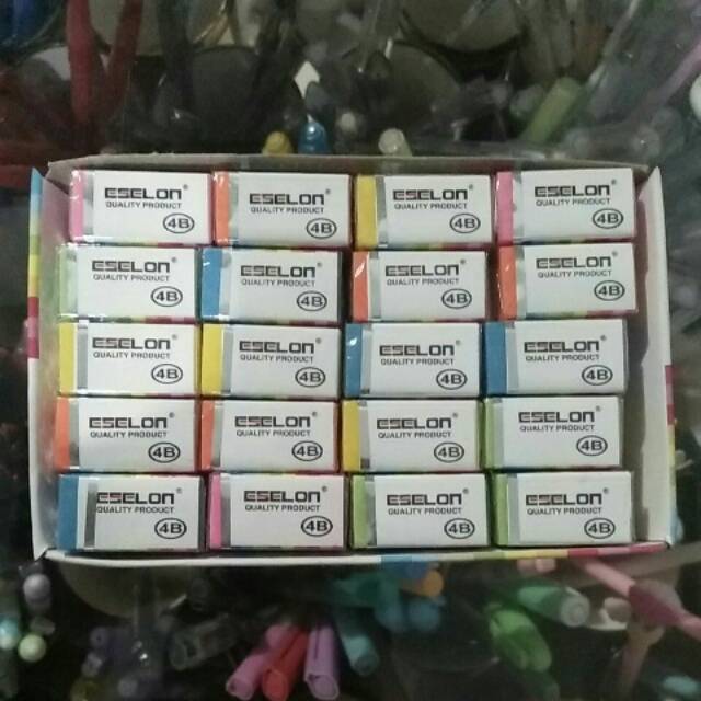 

Setip penghapus ESELON warna (40pcs)