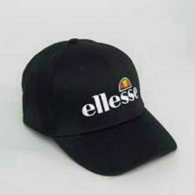 Baseballcap ellesse premium hitam