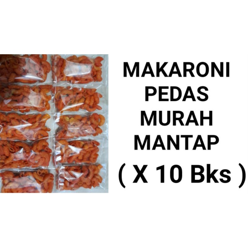 

MAKARONI BANTET / MAKARONI PEDAS 10 BUNGKUS
