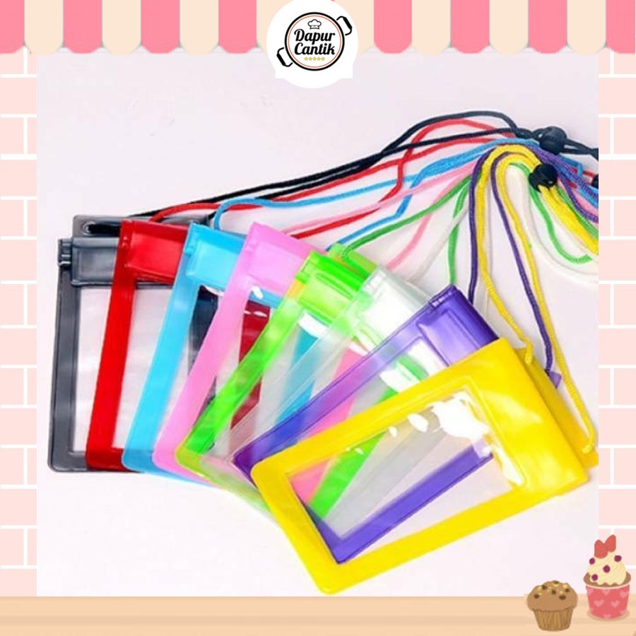DapurCantik Tas HP Anti Air Tempat HP Kantong HP Waterproof Bag