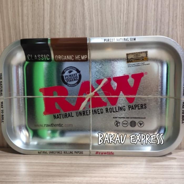 Tray | Raw Silver Metalic Small Tray