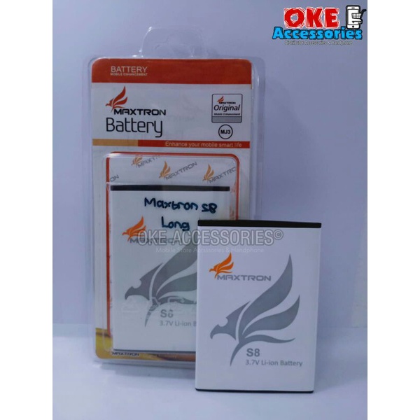 Baterai/Batre/Battery HP Maxtron S8 Long