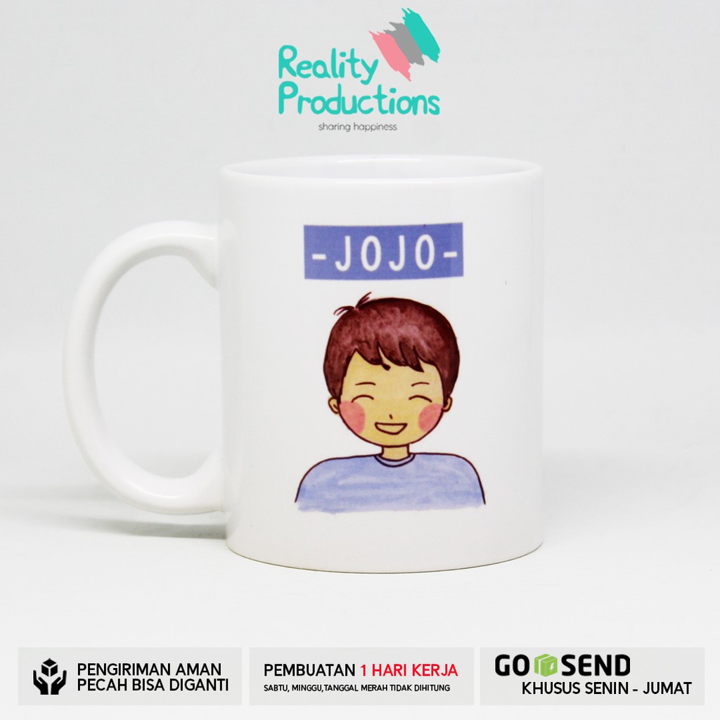 Mug Karakter Anak Laki-laki untuk Kado Ulang Tahun