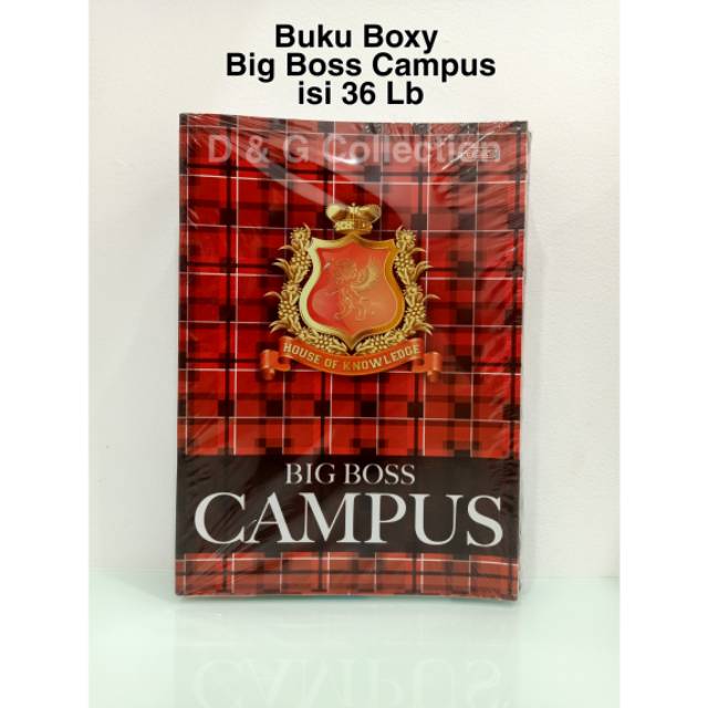 

BUKU BIG BOSS CAMPUS 36 LB MURAH