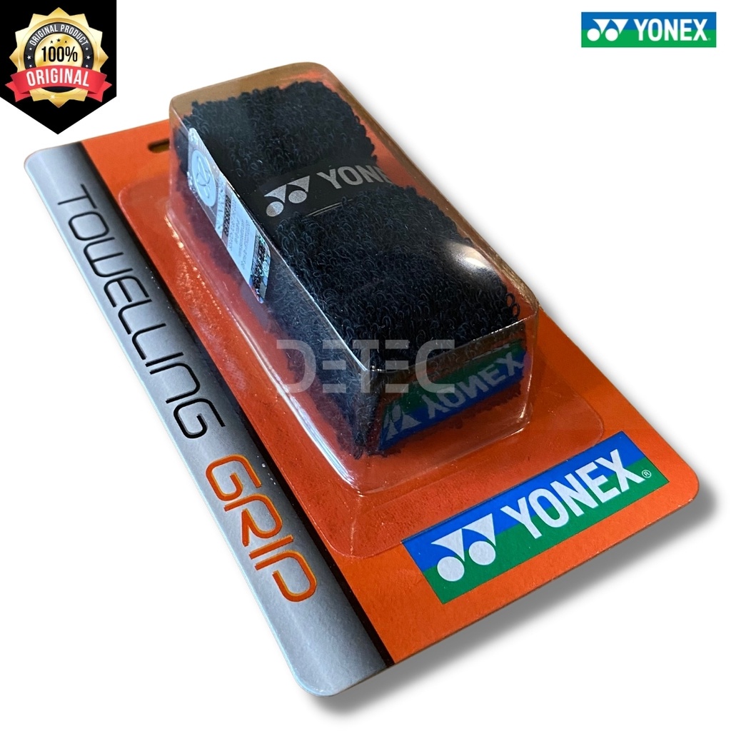 Yonex Grip AC204-2S TOWEL - BLACK AC 204 2S