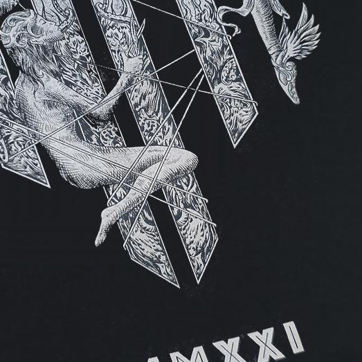 Lastkiss T-Shirt Mythology Black