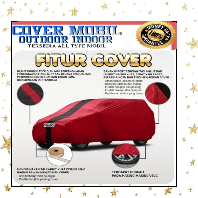 COVER MOBIL/SARUNG MOBIL WULING ALMAZ 2017 2018 2019 KERUDUNG PENITUTUP MANTEL MOBIL OUTDOOR INDOOR WATERPROOF