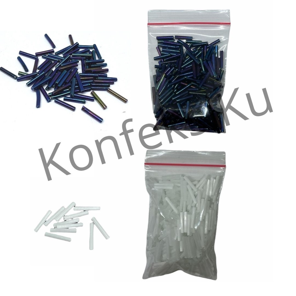 Mote Bambu Jepang ASLI / Payet bambu panjang 12mm