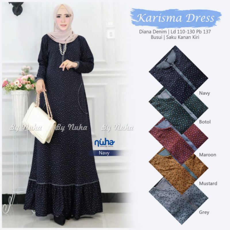 gamis KARISMA DRES (busui)