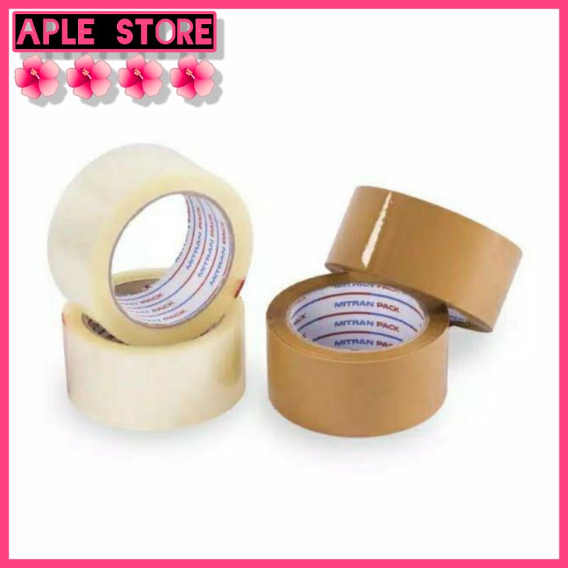 

AH Plakban Lakban 45 MM x 50 Meter kualitas daimaru / 2 Inch x 50 M