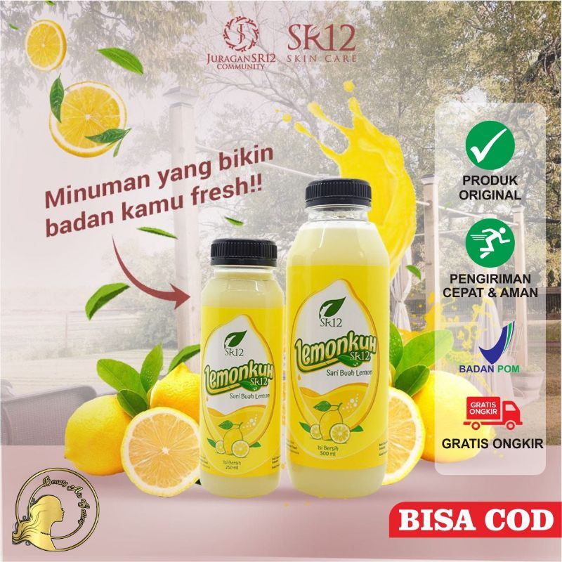 

SR12 LEMONKUH / SARI LEMON ORIGINAL / MINUMAN NUTRISI DIET DETOX HERBAL PELANGSING ALAMI / Sari Lemon Jus Fresh Lokal Asli Murni Pure Original SR12 Untuk Diet Kurus