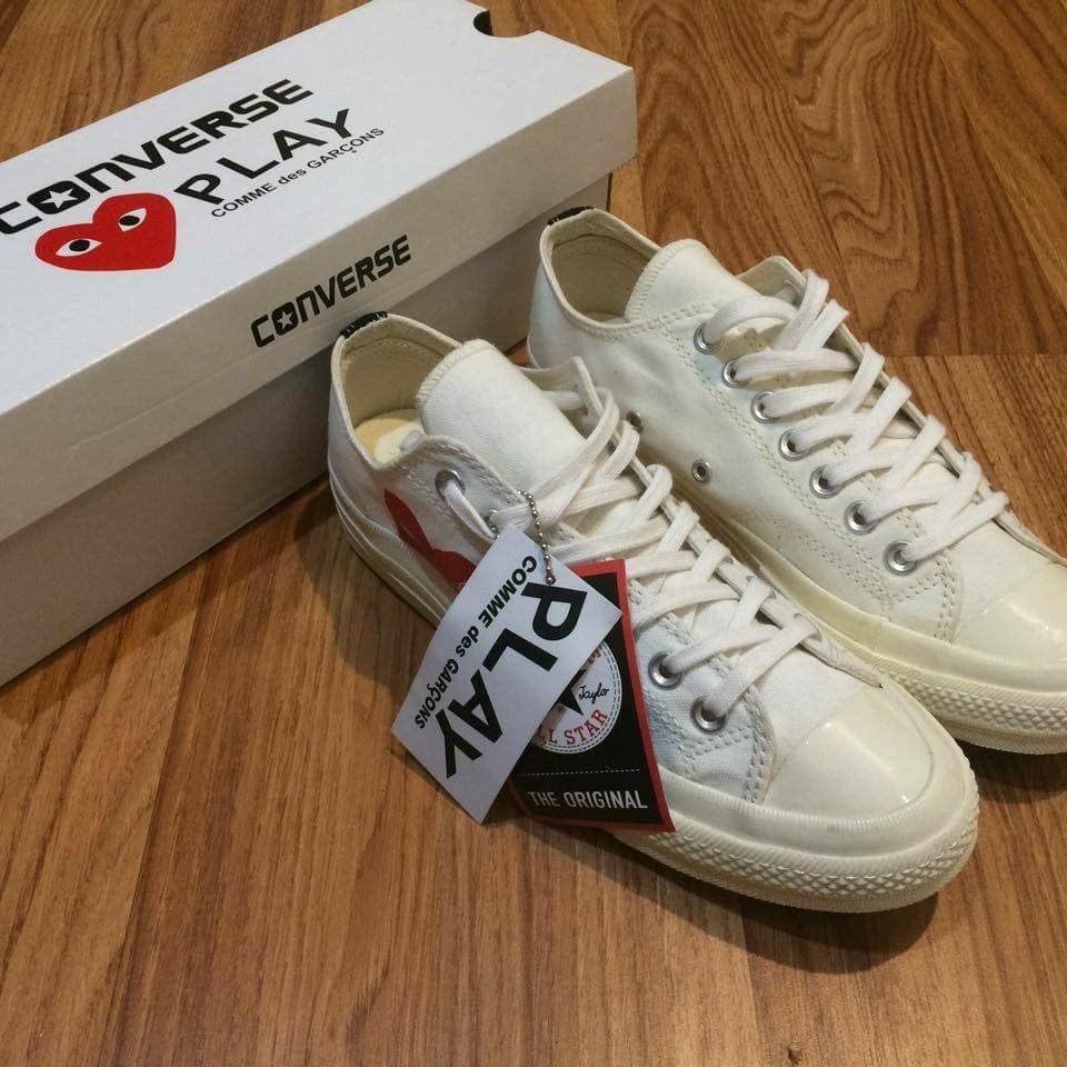 Converse cdg low cream