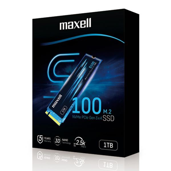 SSD MAXELL 1TB M.2 NVME Read and Write Speed 1.000GB Up to 2.5k Mb/s NAMPOL GAN
