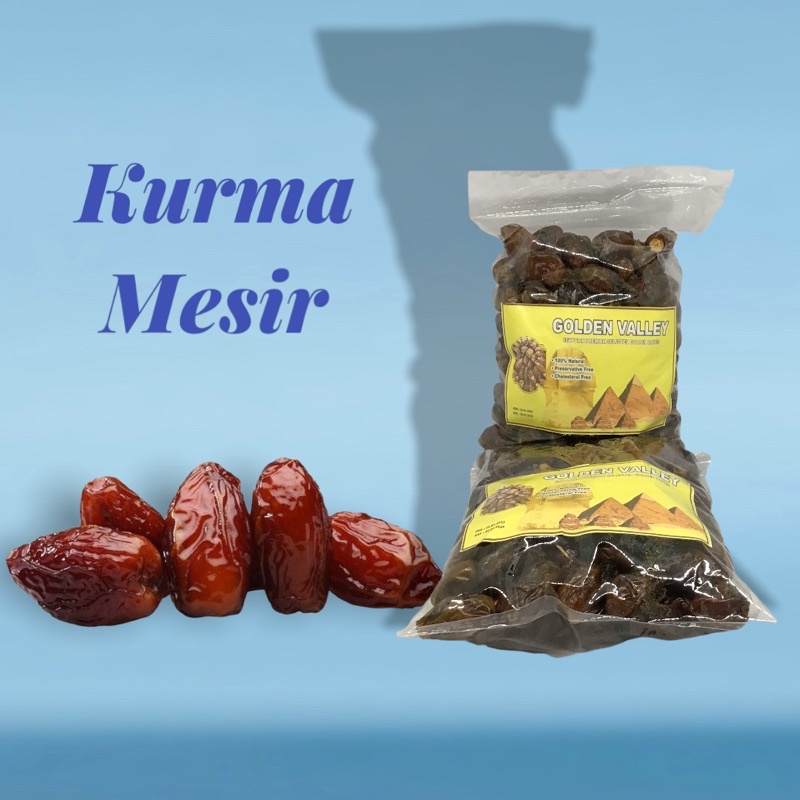 

KURMA MADU MESIR GOLDEN VALLEY isi 1kg [kemasan plastik tebal]