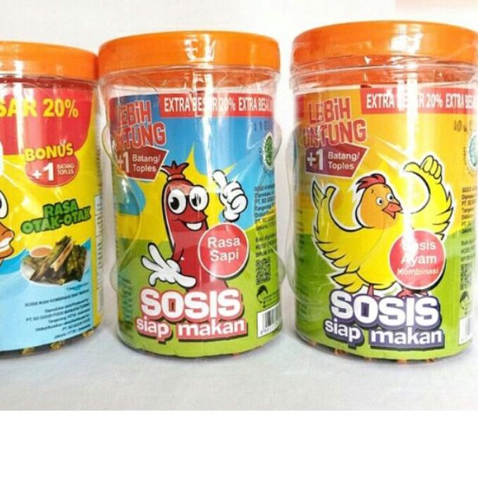 

PROMOSI !! 12.12 Sosis Sonice (isi 25) / Sonice Sosis Sapi / Ayam / Otak otak [KODE 066]
